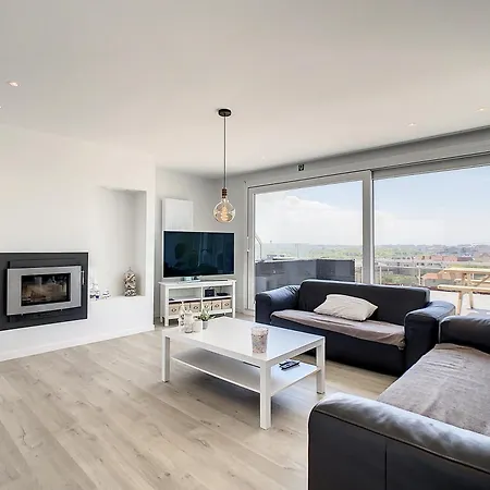 아파트 Duplex - Penthouse 'sabine' In Sint - Idesbald 코크시데