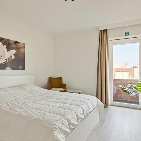 Duplex - Penthouse 'sabine' In Sint - Idesbald 아파트 *